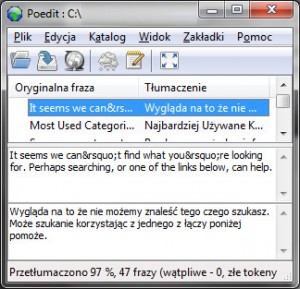 poedit poEdit - narzędzie którym wykonasz tłumaczenie wordpress